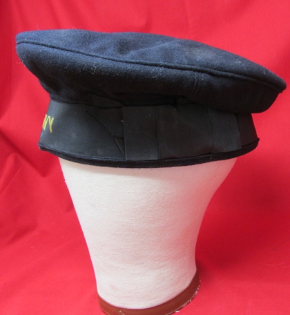 Stewarts Military Antiques - - US WWII Era US Navy Enlisted Flat Hat ...