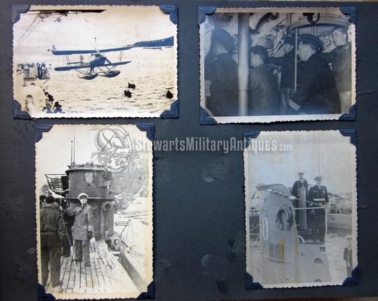 Stewarts Military Antiques German Wwii Kriegsmarine Photo Album