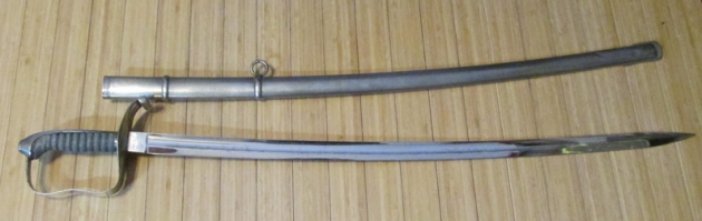 Austro Hungarian Pre WWI, M1861 Infantry Officer Sword