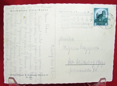 Stewarts Military Antiques - - German WWII Postcard, Reichsparteitag ...