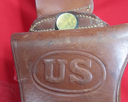 US WWI, M1912 Mounted.M1911 .45 Pistol Holster, Private Purchase