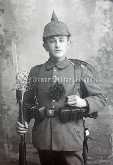 Stewarts Military Antiques - - German WWI RPC Postcard, Young Soldier ...