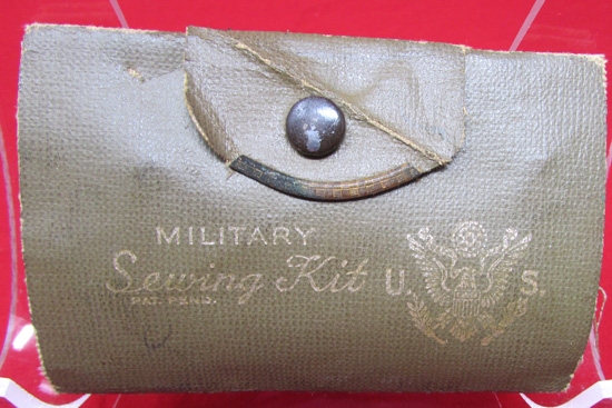 Equipment US US WWII Military Sewing Kit & Partial Contents