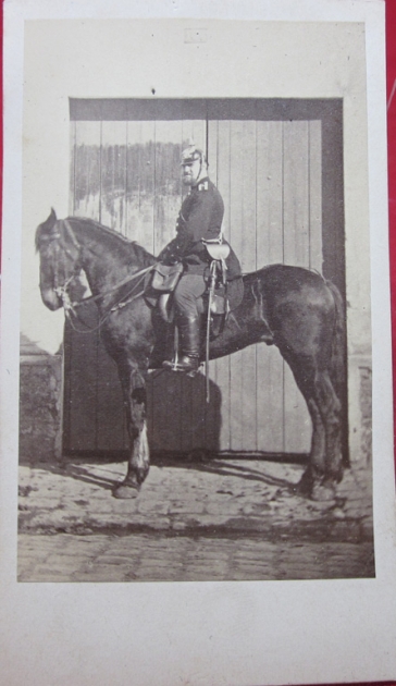 German Franco Prussian War CDV, Unterarzt Momann 1871