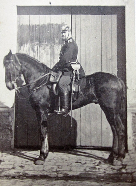 German Franco Prussian War CDV, Unterarzt Momann 1871