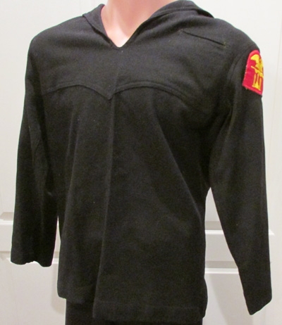 US WWII Identified Navy Uniform & Document Grouping, USS Bull (DE-693/APD-78), Atlantic Convoy Escort, Pacific Landings, Philippines, Iwo Jima, Okinaw