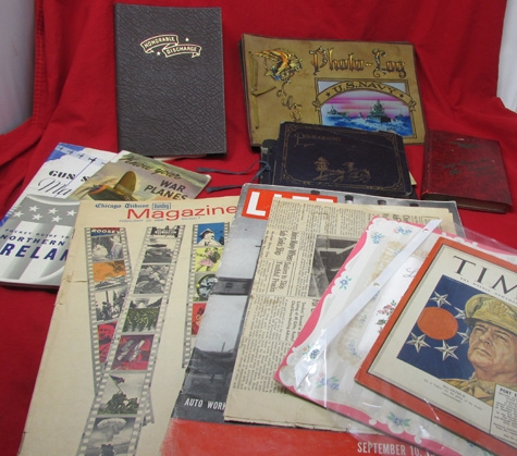 US WWII Identified Navy Uniform & Document Grouping, USS Bull (DE-693/APD-78), Atlantic Convoy Escort, Pacific Landings, Philippines, Iwo Jima, Okinaw