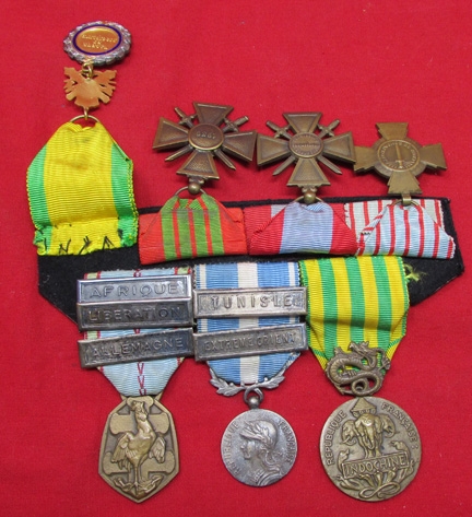 Stewarts Military Antiques - - French WWII-Indo China, 7 Place
