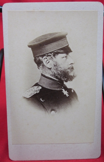 Photography German FrancoPrussian War CDV, General Gustav Stiehle