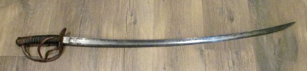 US Civil War M1860 Cavalry Saber, Roby Contract 1865, No Scabbard