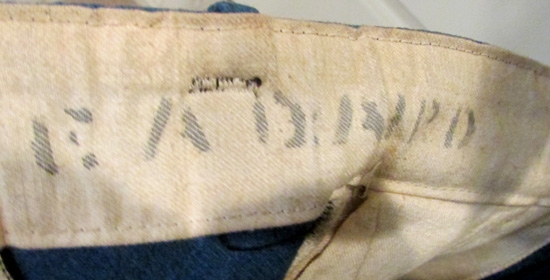 Uniforms US US WWI Era USMC Enlisted Dress Coat & Trousers, Identified ...