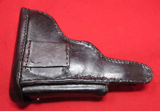 German Black Leather Holster
