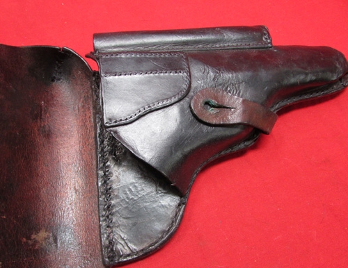 German Black Leather Holster