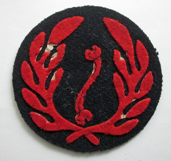 Japanese WWII Imperial Navy Round Rate, Engineer PO 3rd Class