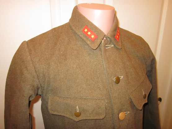 Japanese WWII Army Issue Type 3 Enlisted Wool Coat & Trousers