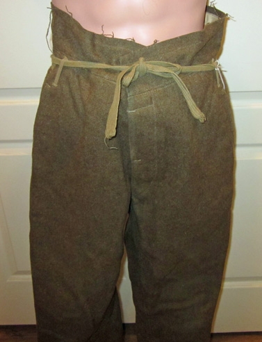 Japanese WWII Army Issue Type 3 Enlisted Wool Coat & Trousers