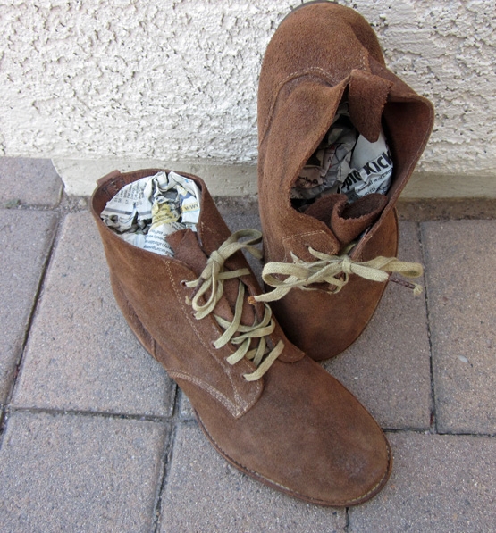 Japanese WWII Enlisted Ankle Shoes, Unworn