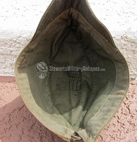 Japanese WWII Imperial Navy Enlisted Green Cotton Field Cap