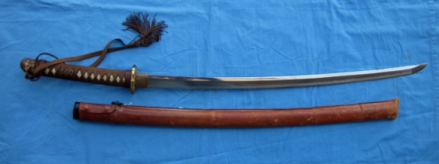 Japanese WWII Army Officer's Katana & Original Knot