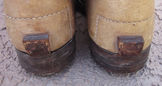 Japanese WWII Cavalry Issue Enlisted Boots, Unissued