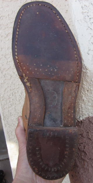 Japanese WWII Cavalry Issue Enlisted Boots, Unissued