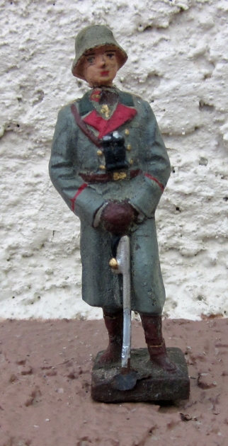 German WWII Composition Heer General Officer, Lineol Mfg.