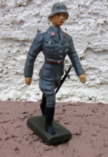German WWII Luftwaffe Marching Officer, Lineol Mfg.
