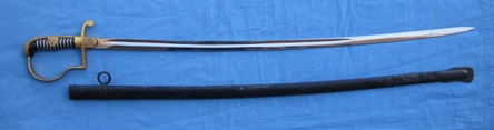 German WWII Heer Officers Sword, Eickhorn Oval Trademark, Field Marshall Series, Roon 189