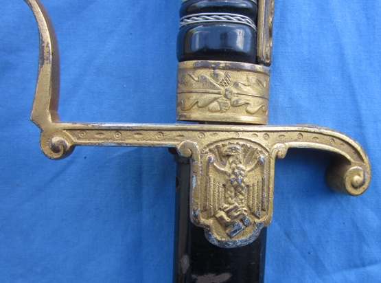 German WWII Heer Officers Sword, Eickhorn Field Marshall Series, Scharnhorst 1706
