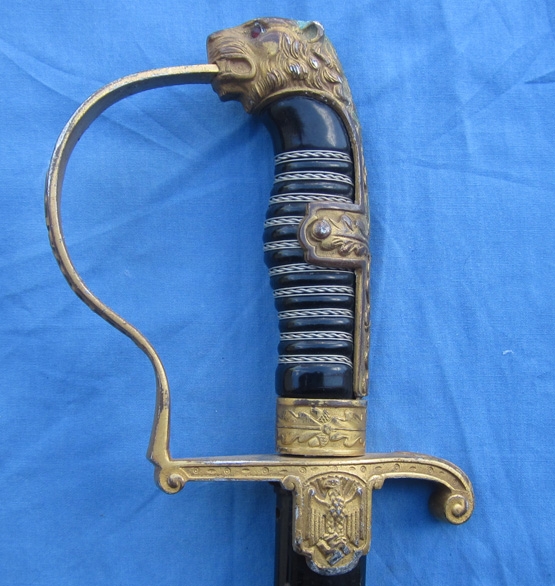 German WWII Heer Officers Sword, Eickhorn Field Marshall Series, Scharnhorst 1706