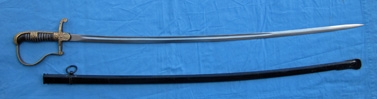 German WWII Heer Officers Dove Head Pattern Sword, Robert Klass 233,