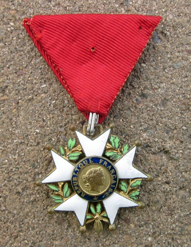 French Post WWII Legion d'Honneur, Chevalier