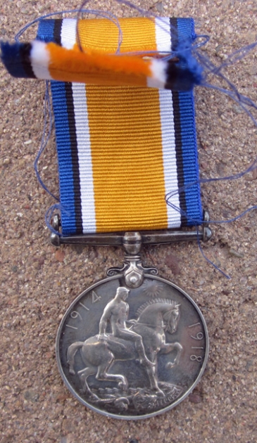British WWI War Medal, Highland Light Infantry