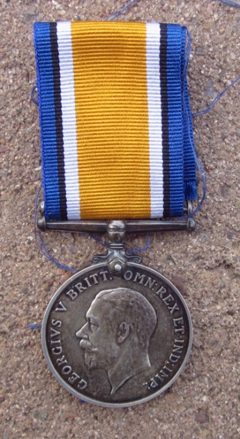 British WWI War Medal, Highland Light Infantry