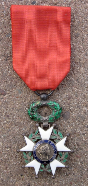 French Legion d'Honneur, Chevalier, Post 1946