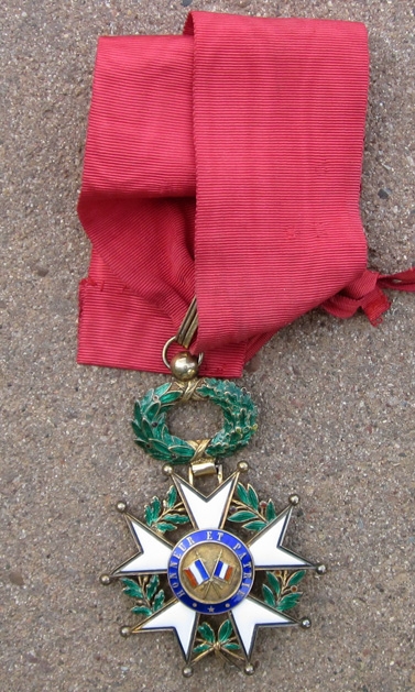 French Pre-1940, Commander, Legion D'Honneur