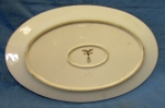 German WWII Luftwaffe Large Ceramic Serving Platter, 1942