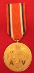 Photo: Medals German Germa WWI Prussian Red Cross Service Medal, Bronze Gilt