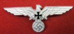 German WWII Aluminum Cap Eagle Veteran
