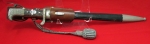 German WWII Rural Police Bayonet, Complete, Clemen & Jung Mfg