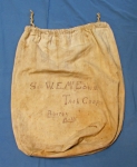 Photo: Equipment US US WWI Doughboy Canvas Duffle Bag, Tank Corps, Identified