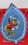 Photo: Insignia Cloth US US WWII, Disney Designed, Beechcraft Aviation Patch. Busy Bee Award