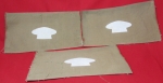 Photo: Insignia Cloth US Rank Chevrons US 1898-1902 Infantry Cook Brassard, Single