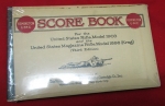 Photo: US WWI Era, Remington UMC Score Book, US M1903 Springfield & M1898 Krag Rifles