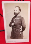 Photo: German Franco Prussian War 1870 Era CDV, Dr. Josephson, Iron Cross 2nd Class, Non-Combatant