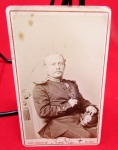 Photo: German Franco Prussian War 1870 Era CDV, Identified, KIA Gravelotte-St.Privat