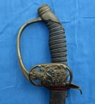 Photo: German Imperial Era, Wurttemberg M1889 Infantry Officers Sword, WKC Mfg.