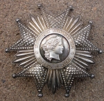 French 3rd Republic Legion D'Honneur, Grand Officer Star