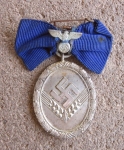 German WWII RAD Female Long Service Medal