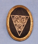 German Post WWI, Association of Former Prisoners of War Hat Badge